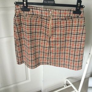 Plaid Skirt